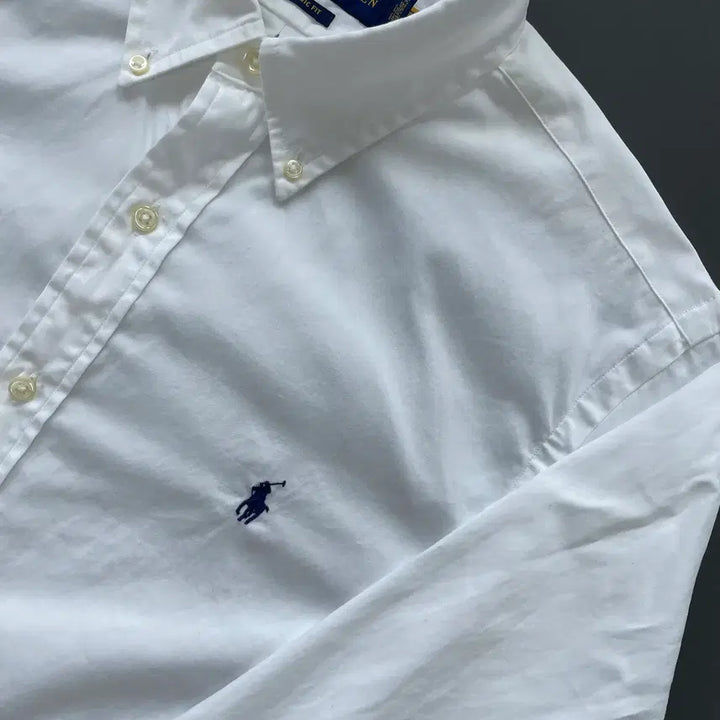 [SOLD OUT] [L] 폴로 랄프로렌 코튼 포플린 셔츠 클래식핏 QR인증