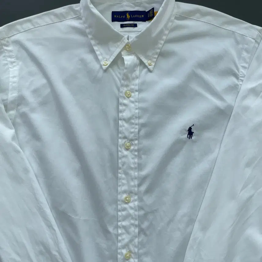 [SOLD OUT] [L] 폴로 랄프로렌 코튼 포플린 셔츠 클래식핏 QR인증