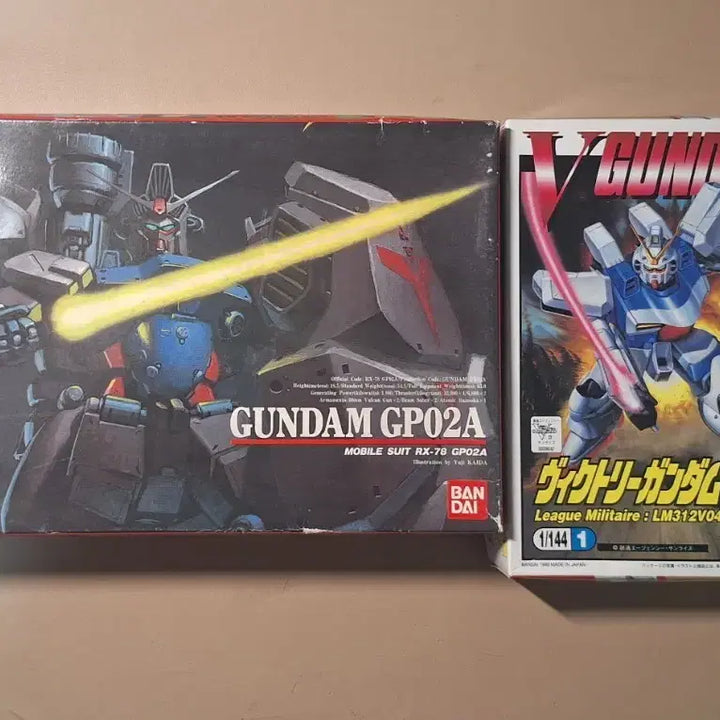 [SOLD OUT] 반다이 건담 GP02A + 빅토리 건담 1/144