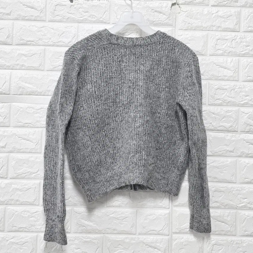 [BUNJANG] Tommy Hilfiger Gray Knit Cardigan / L 타미힐피거 그레이 니트 가디건 C833