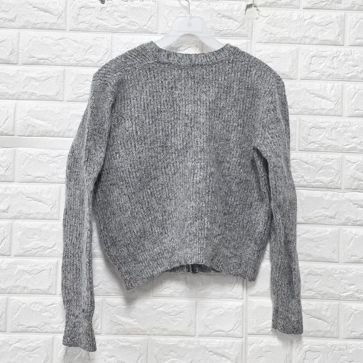 [BUNJANG] Tommy Hilfiger Gray Knit Cardigan / L 타미힐피거 그레이 니트 가디건 C833