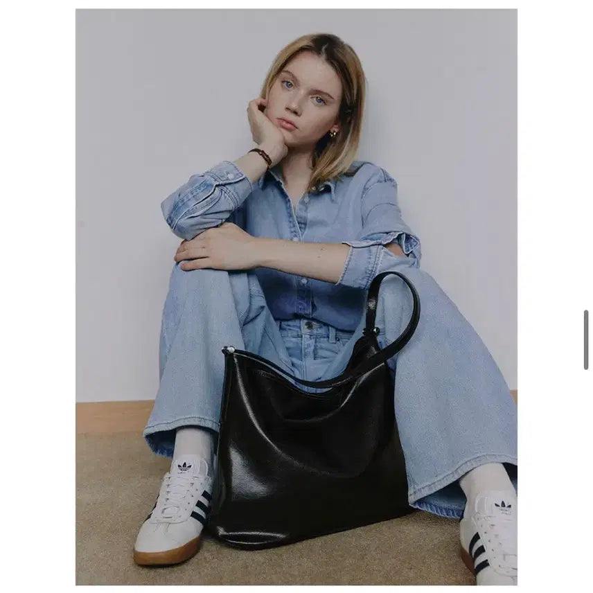 [BUNJANG] Le Aube Natural Cowhide Riang Bag Dark Brown / 르아보네 천연소가죽 리앙백 다크브라운 품절상품