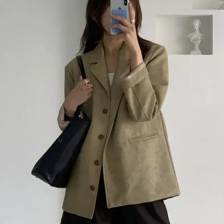 [BUNJANG] Le Aube Natural Cowhide Riang Bag Dark Brown / 르아보네 천연소가죽 리앙백 다크브라운 품절상품