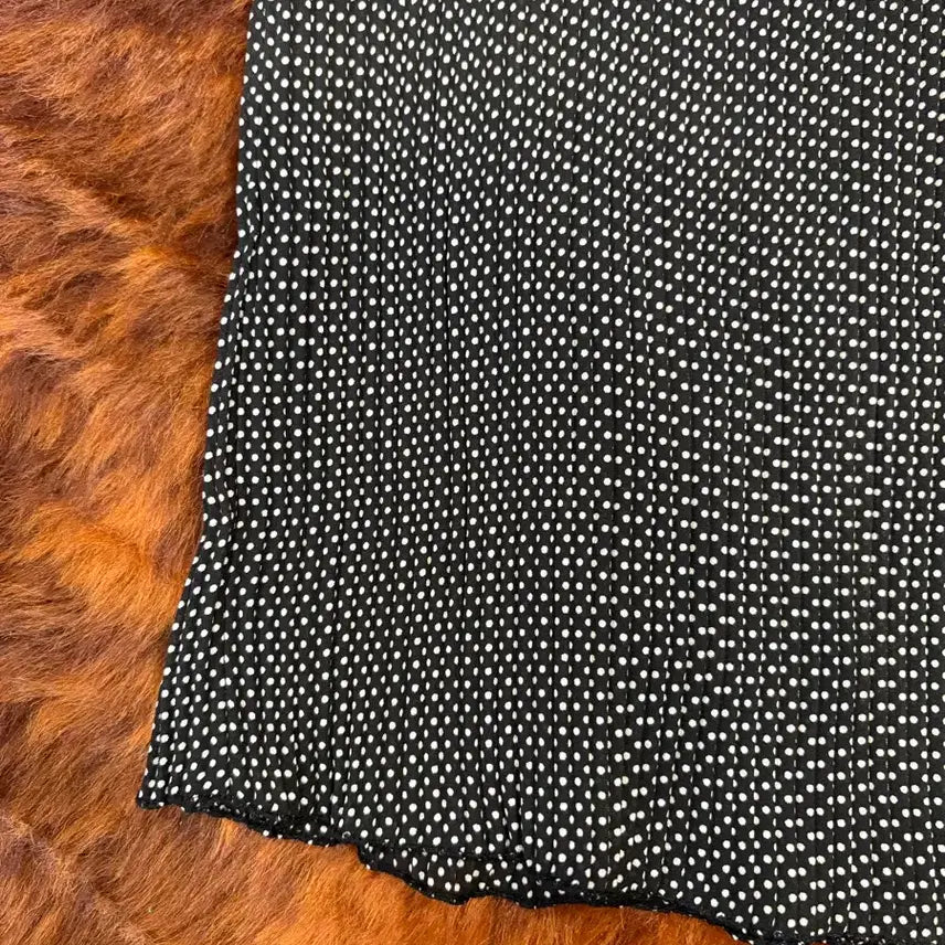 [BUNJANG] Vintage Japanese Dot Sleeveless Top / 일본 빈티지 도트 슬리브리스