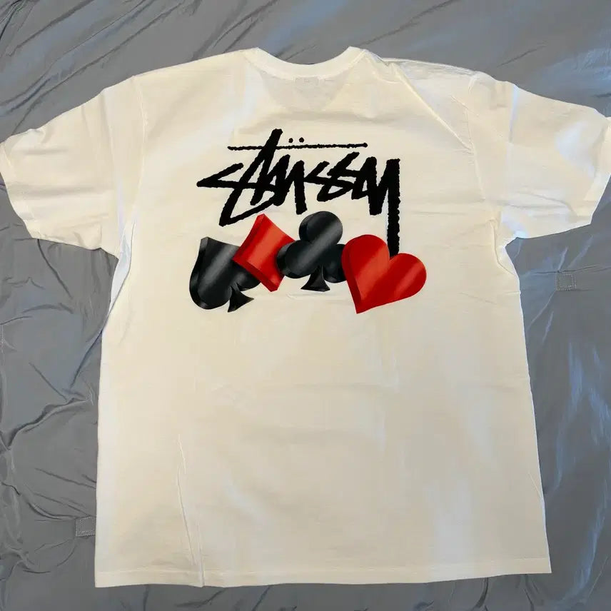 [SOLD OUT] 스투시 수트 티셔츠 화이트