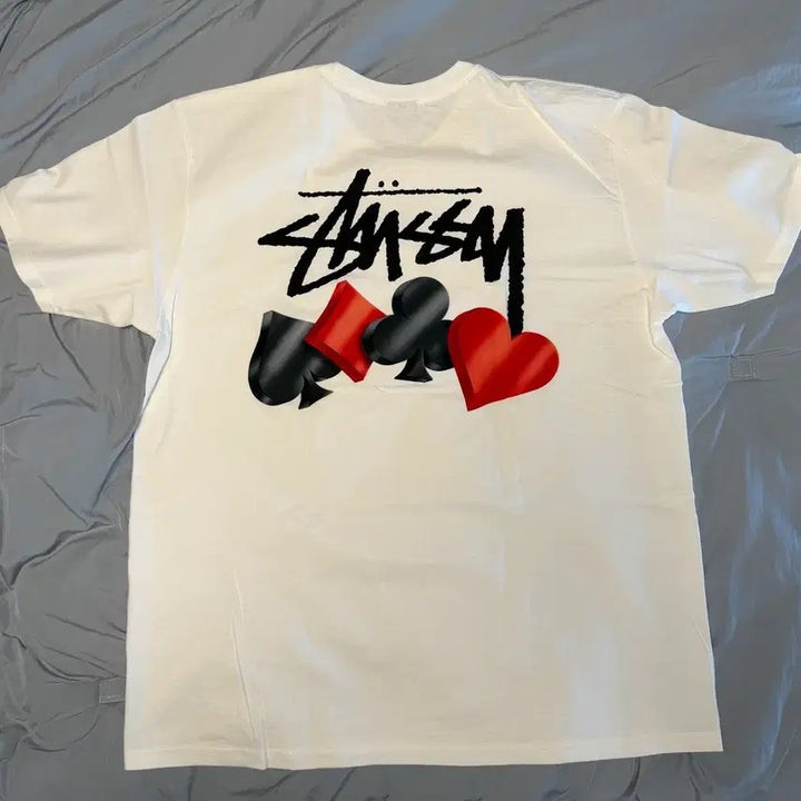 [SOLD OUT] 스투시 수트 티셔츠 화이트