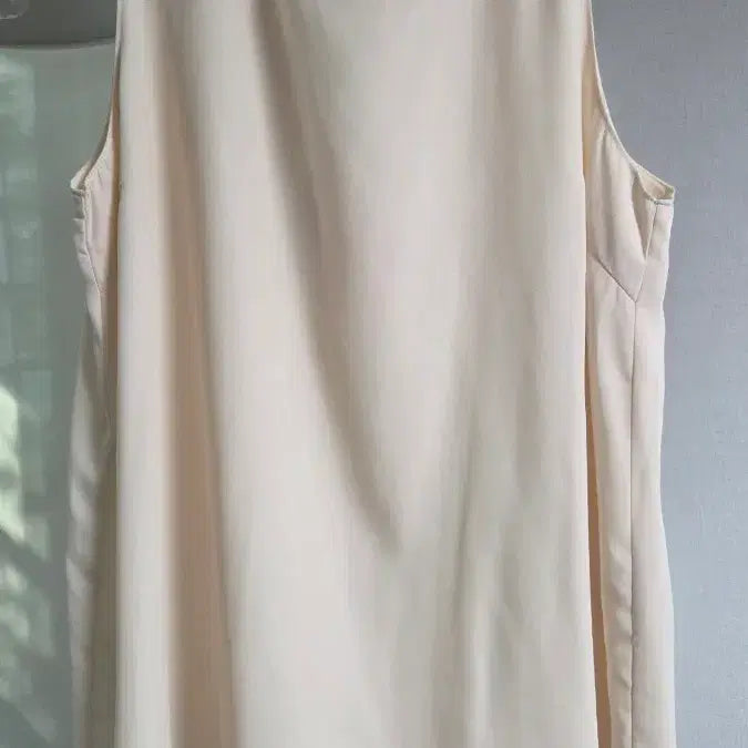 [BUNJANG] Romistory Daily Top Light Beige Blouse / 로미스토리 데일리탑  라이트베이지 (새상품)