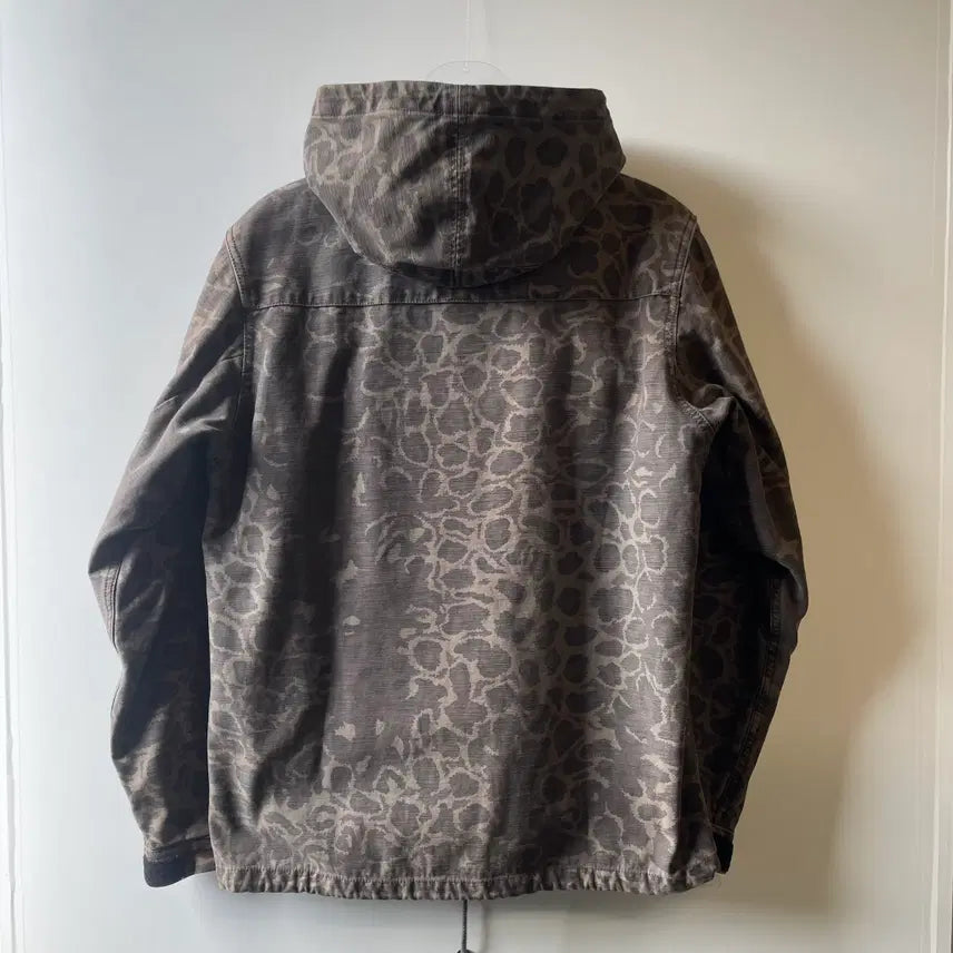 [BUNJANG] Wacko Maria Leopard Field Jacket / 와코마리아 레오파드 야상자켓