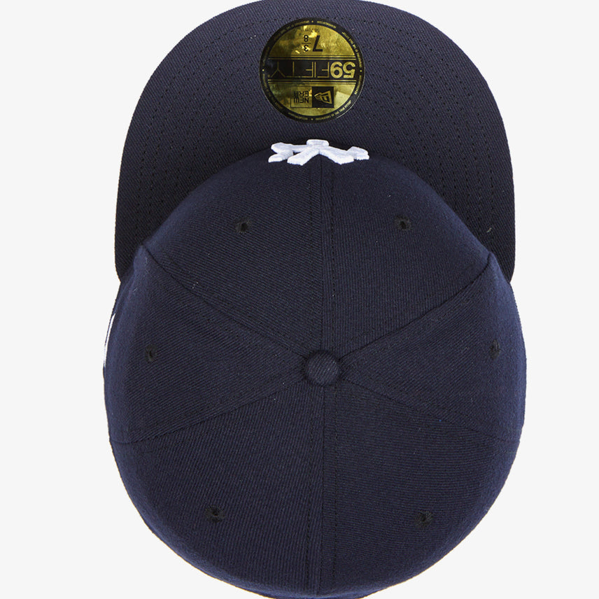 [BUNJANG] New Era New York Yankees Authentic Snapback Hat Navy 58cm / 새) 뉴에라 뉴욕 양키스 어센틱 스냅백 모자 네이비 58cm 새상품