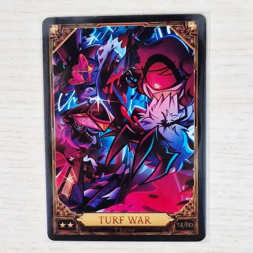 [BUNJANG] Hazbin Hotel Season 2 Valentino Niffty Non-foil Trading Card / 해즈빈 호텔 시즌2 트레카 Turf war 터프워 발렌티노 니프티 논포일