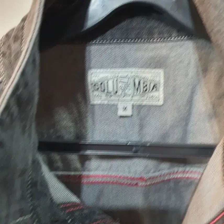 [BUNJANG] Columbia Black Denim Short Sleeve Shirt M / 컬럼비아 블랙 데님 반팔 셔츠 M