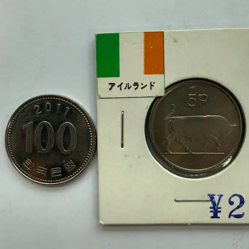[BUNJANG] Irish 5 Penny Coin 1975 / 1975년 아일랜드 5페니 동전 S1851