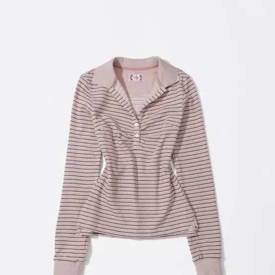 [SOLD OUT] 스컬프터 셔링 테니스 셔츠 핑크 s