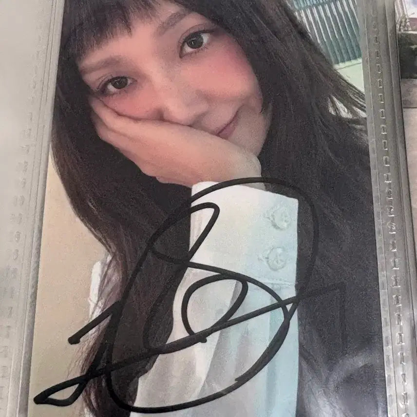 [BUNJANG] Apink Jeong Eunji Studio Autographed Photocard / 에이핑크 정은지 공방 싸포 판매