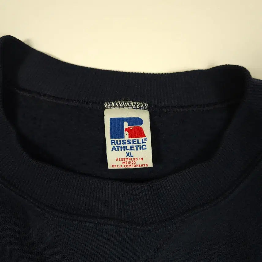 [BUNJANG] Russell Athletic Navy Crewneck Sweatshirt [XL] / 러셀 애슬레틱 네이비 맨투맨 [XL]