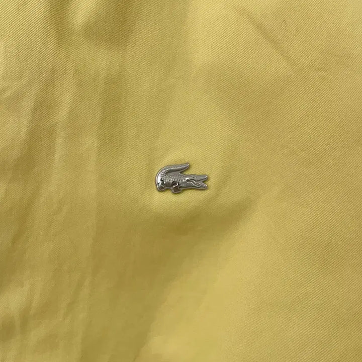 [BUNJANG] Lacoste Yellow Bomber Jacket 100 / 라코스테 옐로우 봄버 자켓 100