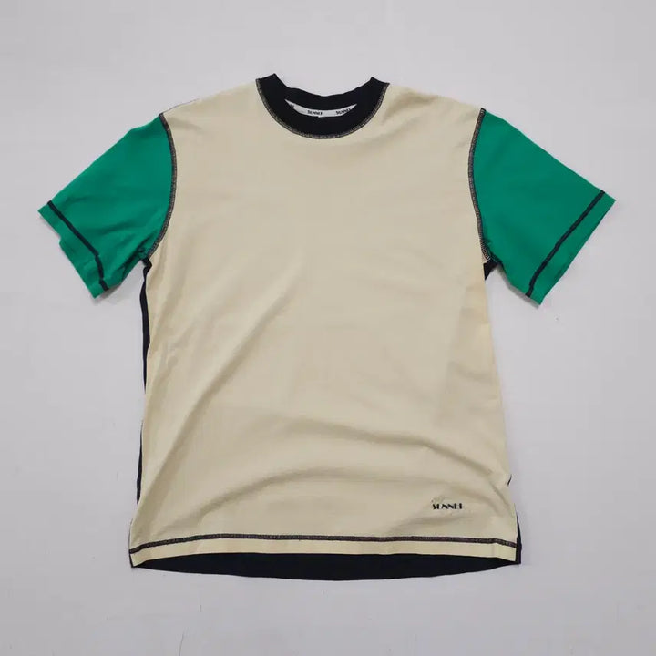 [BUNJANG] Sunnei Color Block T-shirt / s) 써네이 컬러블록 티셔츠