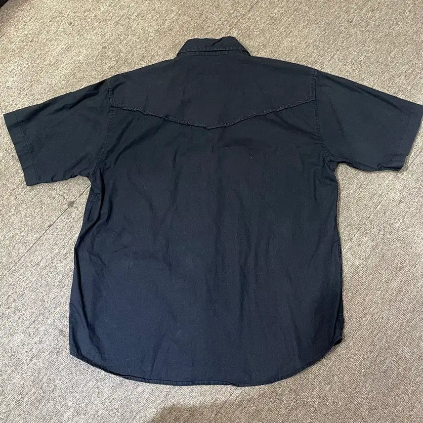 [BUNJANG] Dickies Work Shirt (Black) - Short Sleeve / (M) Dickies 디키즈 반팔 워크 셔츠 블랙