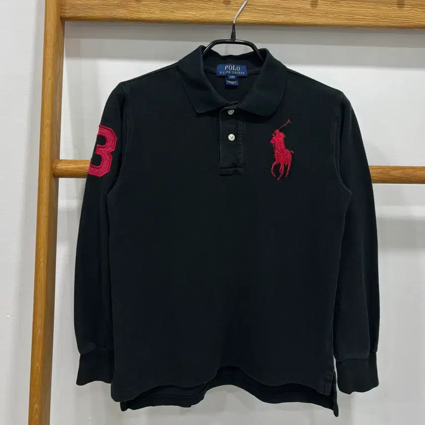 [SOLD OUT] Polo Ralph Lauren 빅포니 긴팔 카라티 xs