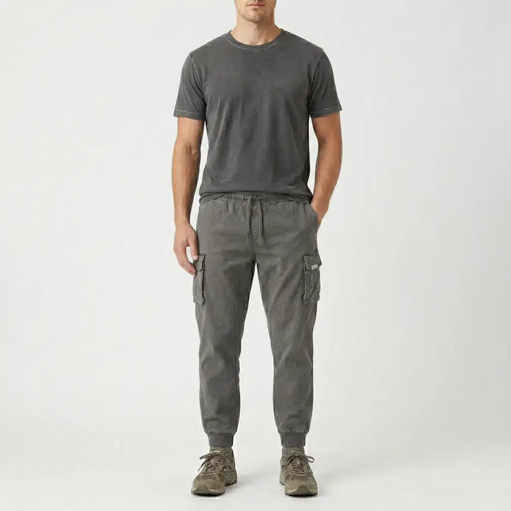 [BUNJANG] Snowpeak Cargo Jogger Pants Charcoal / 스노우피크 랜드 카고 조거팬츠 90(L) 차콜