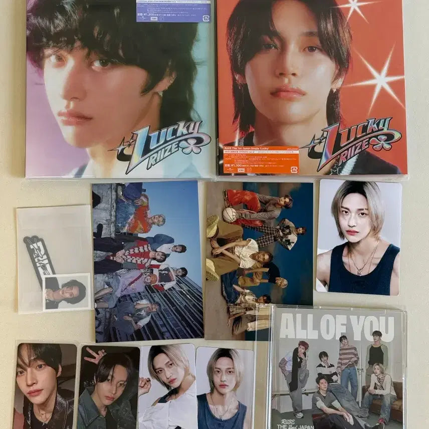 [SOLD OUT] 럭키 원빈 앨범 유니버셜/일반 + All of You 앨범(덤포함