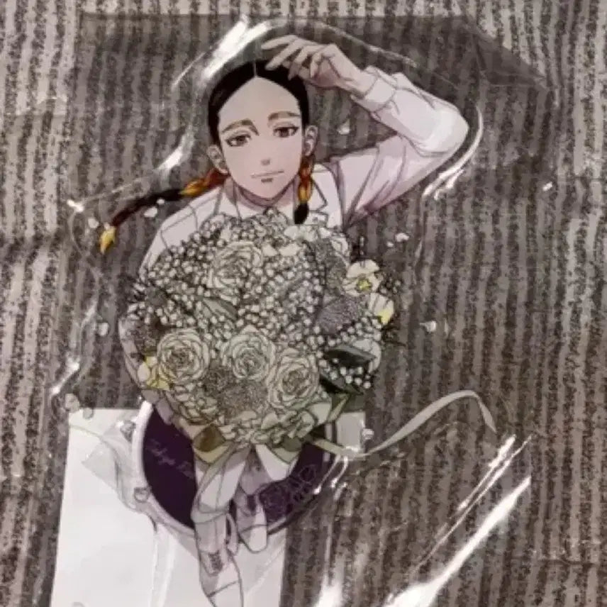 [BUNJANG] Tokyo Revengers Ran Haitani Bouquet Acrylic Stand / 도쿄리벤저스 하이타니 란 부케 아크릴
