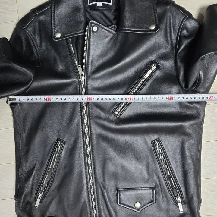 [BUNJANG] AGINGCCC Black Leather Rider Jacket / AGINGCCC 블랙 레더 라이더 자켓