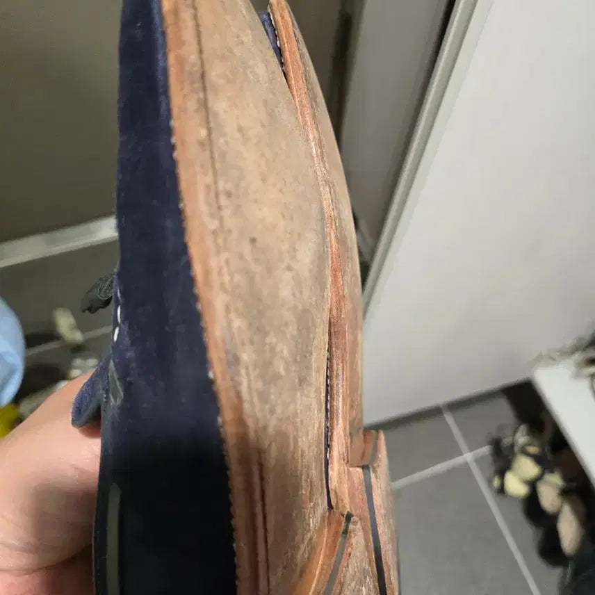 [BUNJANG] Grenson Navy Suede Tassel Loafers / grenson 그렌슨 네이비 스웨이드 테슬 로퍼