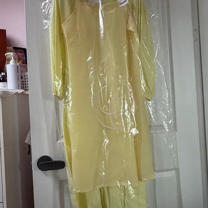[BUNJANG] YUMER Cre Cotton Lemon Dress / (새상품)유메르 크레 코튼 원피스 유메르 레몬 원피스