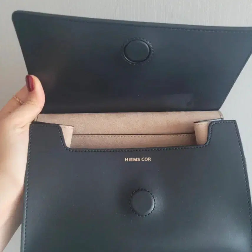 [BUNJANG] Yemscore Leather Tote Bag - Black / 옘스코르 소가죽 토트백 블랙~새상품