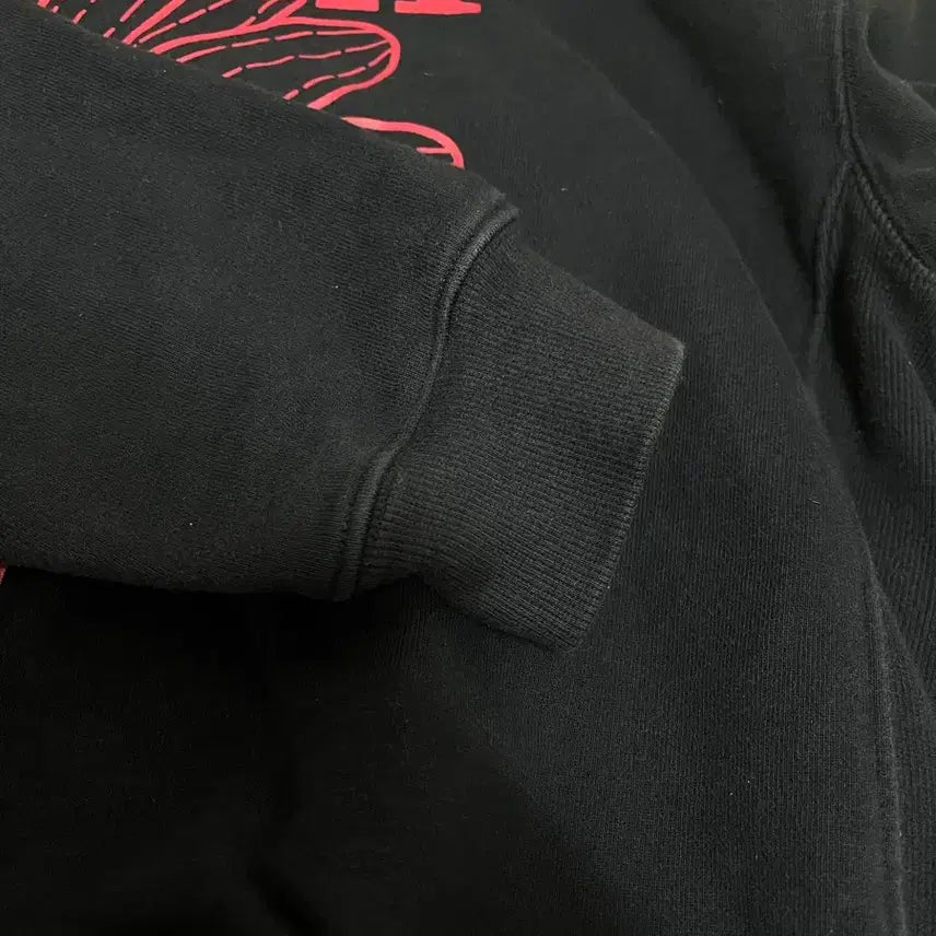 [BUNJANG] Mardi Mercredi Flower Navy Sweatshirt / 마르디 메크르디 플라워 네이비 맨투맨