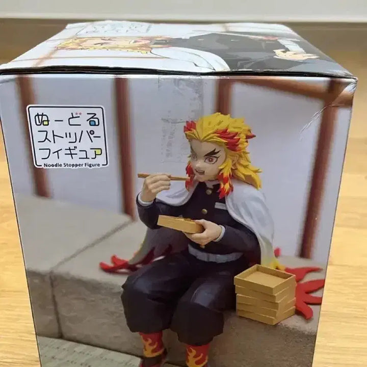 [BUNJANG] Demon Slayer Rengoku Bento Figure Noodle Stopper / 귀멸의 칼날 렌고쿠 도시락 피규어 후류 누들스토퍼 (상자아픔)