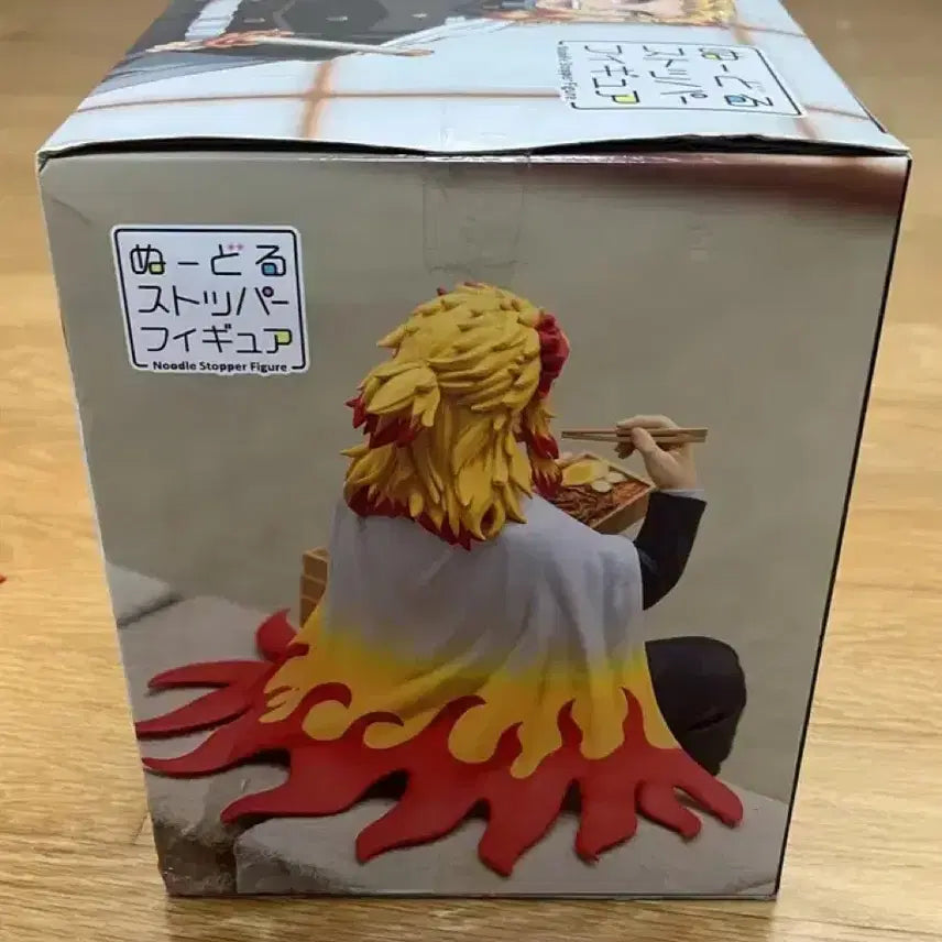 [BUNJANG] Demon Slayer Rengoku Bento Figure Noodle Stopper / 귀멸의 칼날 렌고쿠 도시락 피규어 후류 누들스토퍼 (상자아픔)