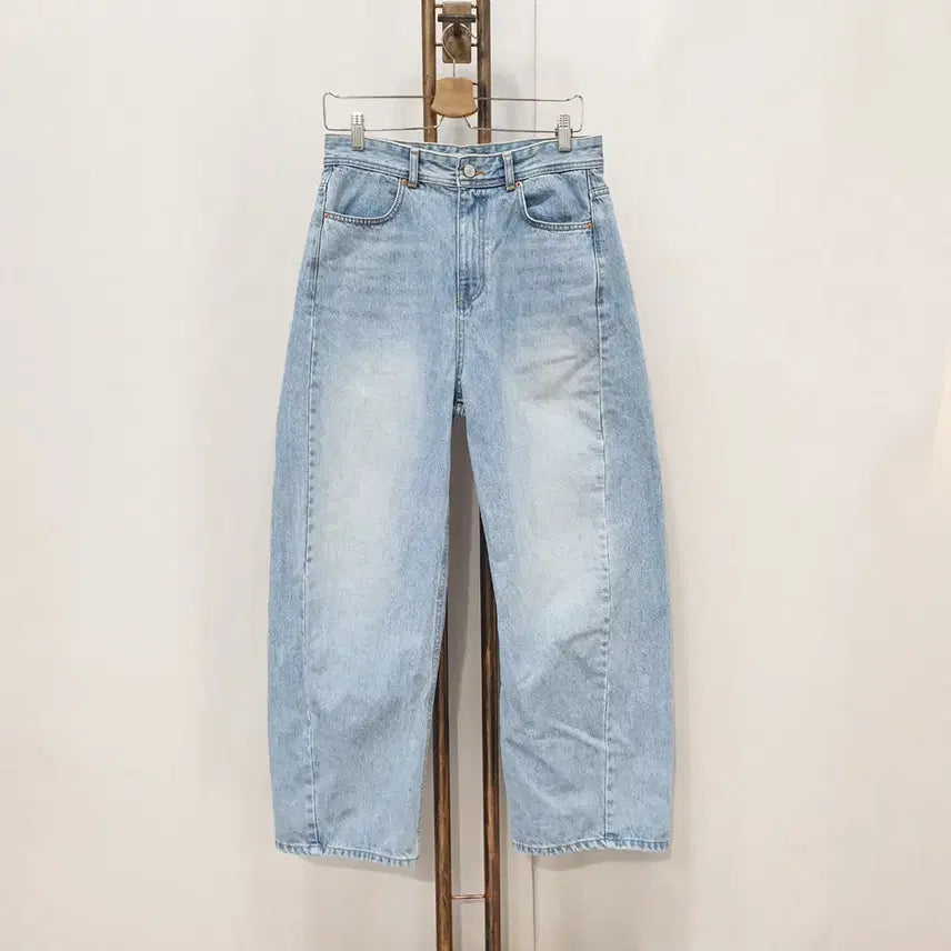 [SOLD OUT] (JJ29938)시아쥬 데님 와이드 팬츠 바지 (2사이즈)