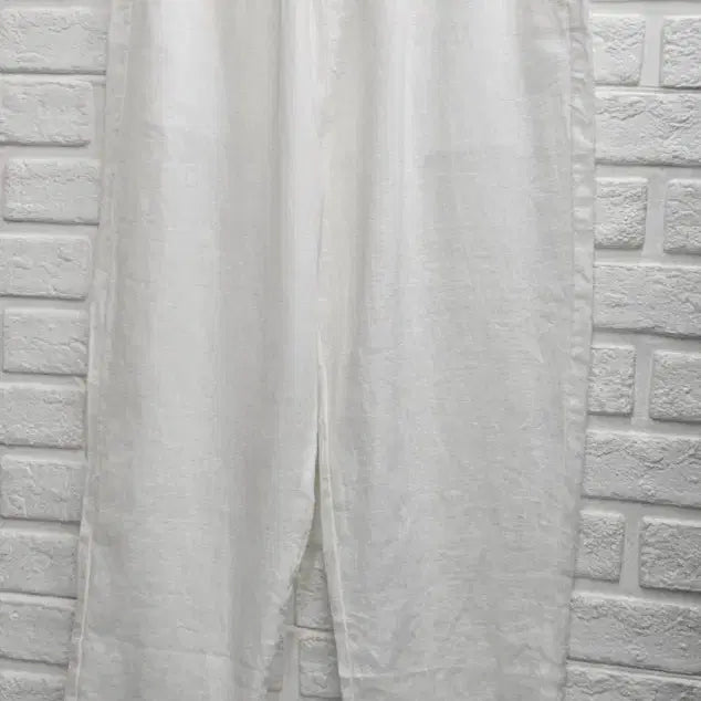 [BUNJANG] White Linen Pants / A4299  화이트 린넨 바지
