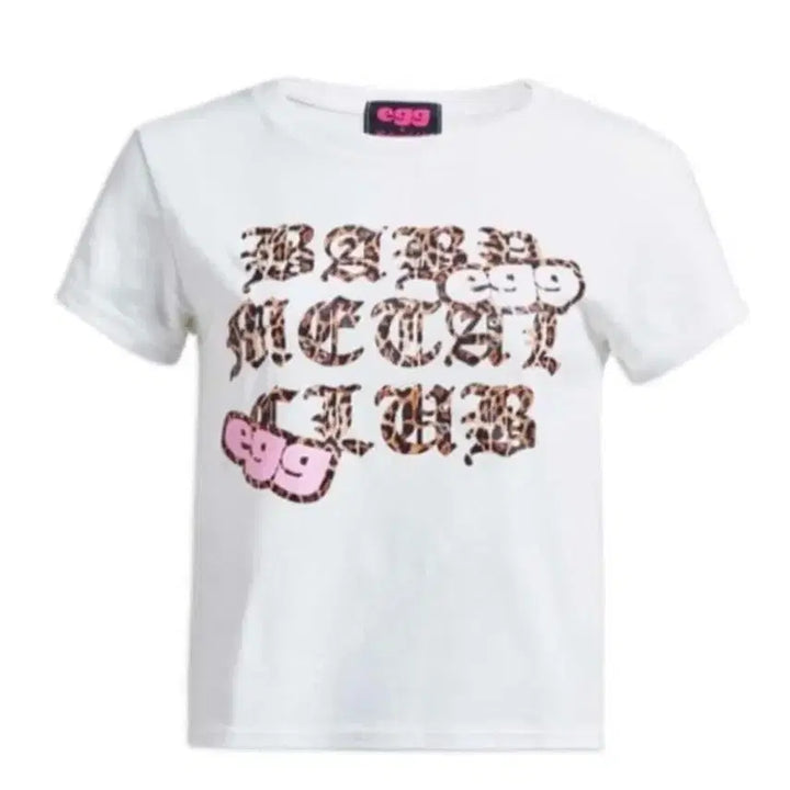 [SOLD OUT] 베이비메탈클럽 에그 콜라보 반팔티