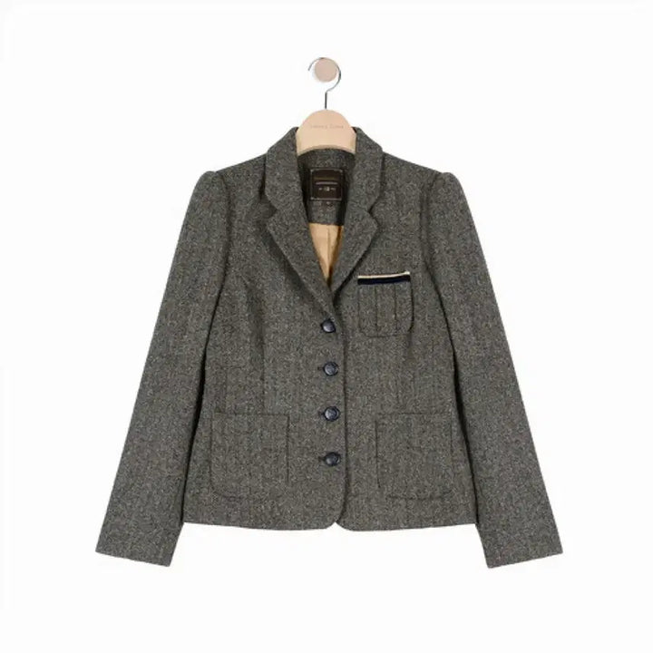 [BUNJANG] Thursday Island Herringbone Slim Fit Jacket / 써스데이아일랜드 헤링본 슬림핏 자켓 M
