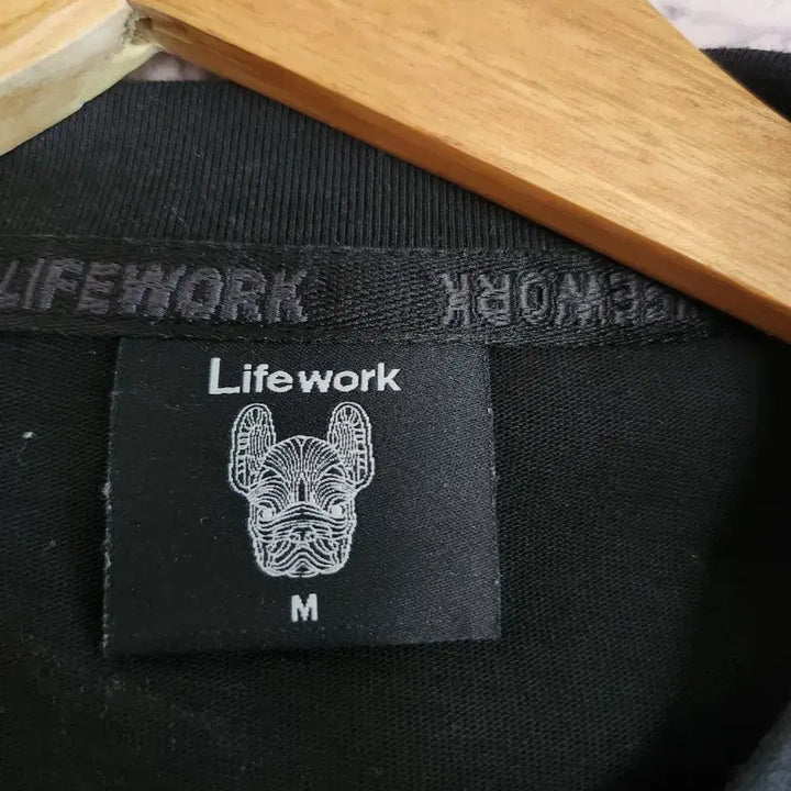 [SOLD OUT] 라이프워크  블랙 마블 반팔 티셔츠