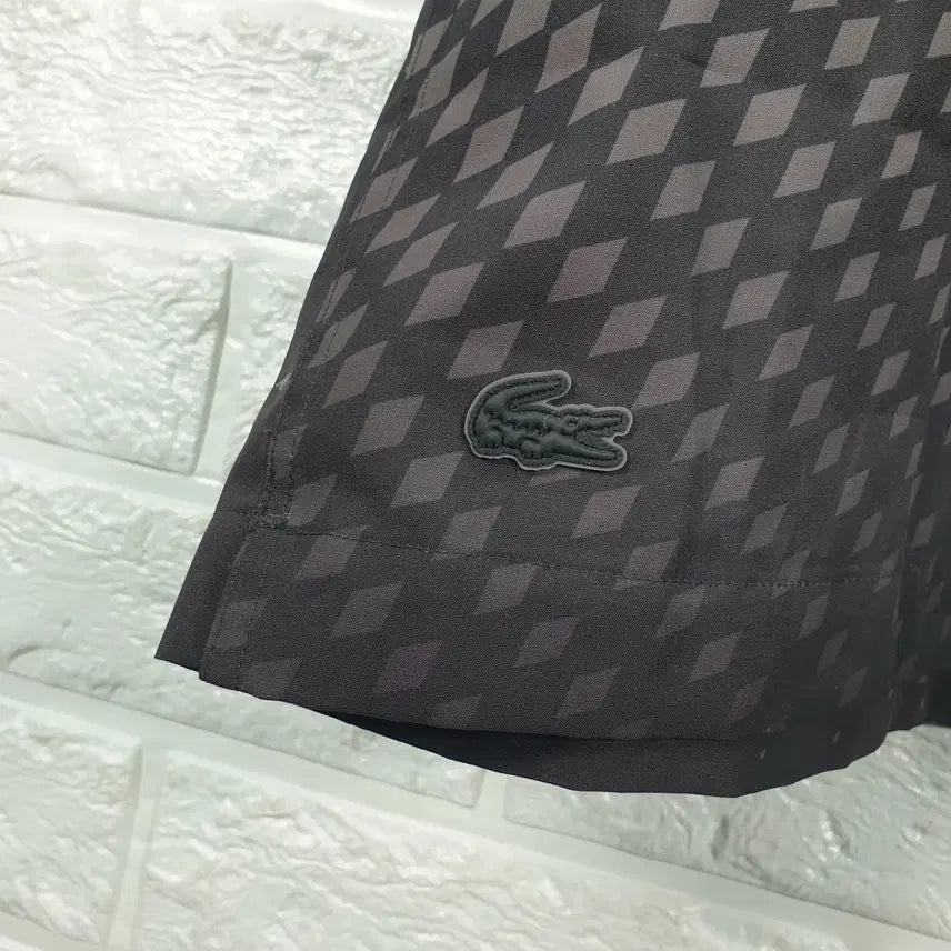 [BUNJANG] Lacoste Ombre Checkerboard Print Shirt / [100]라코스테 옴브레 체커보드 프린트 셔츠