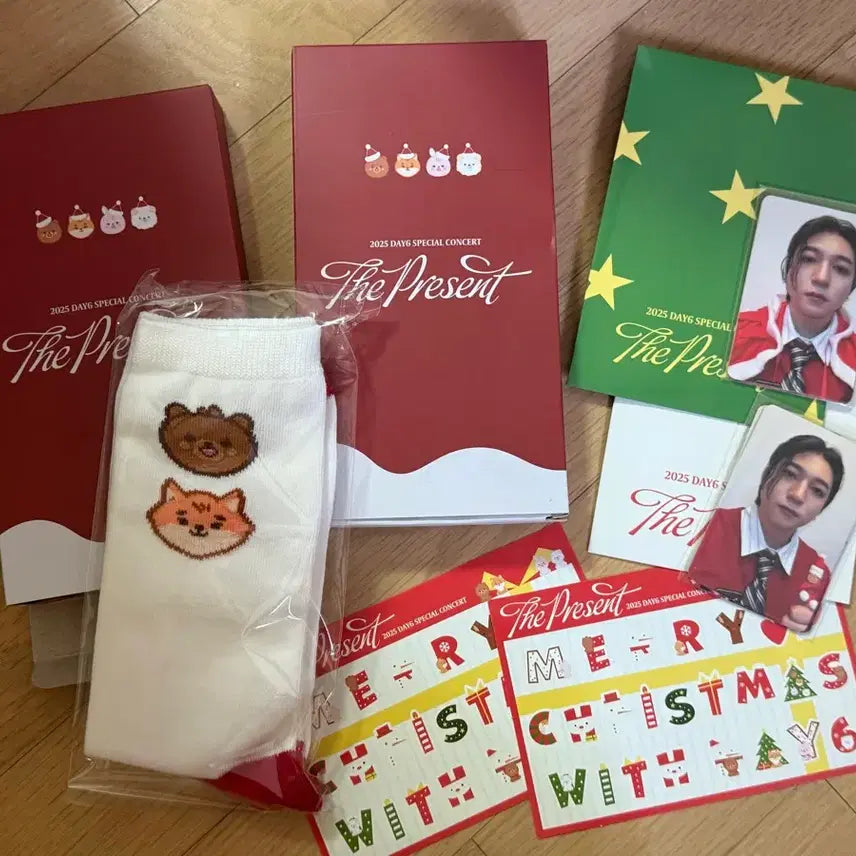 [BUNJANG] Day6 Christmas Concert 2025 Entry Gift Bundle Set / 데이식스 25클콘 크리스마스 콘서트 첫막입장기프트, 스트링백 일괄