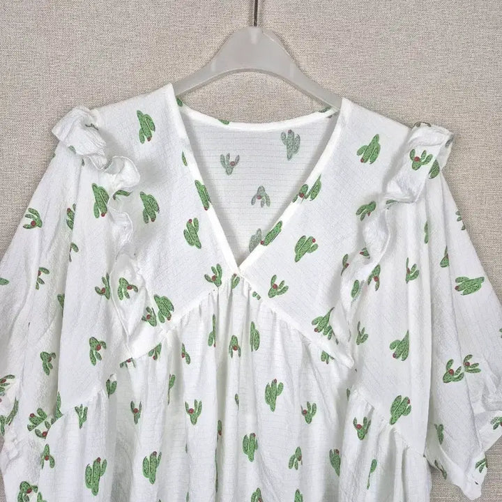 [BUNJANG] Cotton Blend Lovely Cactus Dress / 