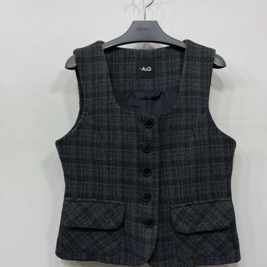 [SOLD OUT] 55) 더엣지 트위드 조끼