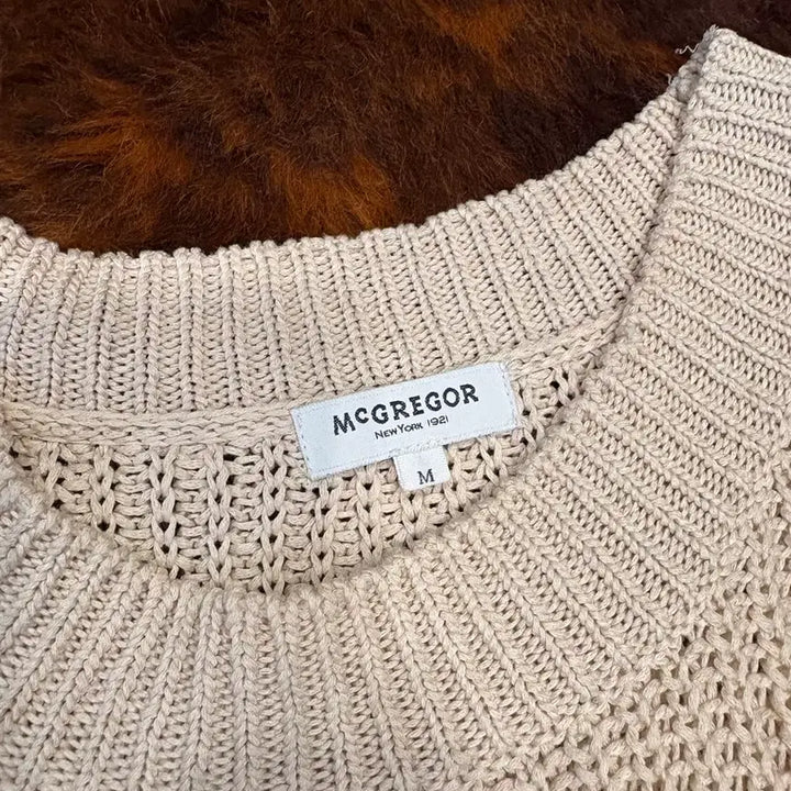 [BUNJANG] McGregor Knit Sleeveless Top / 맥그레거 니트 슬리브리스