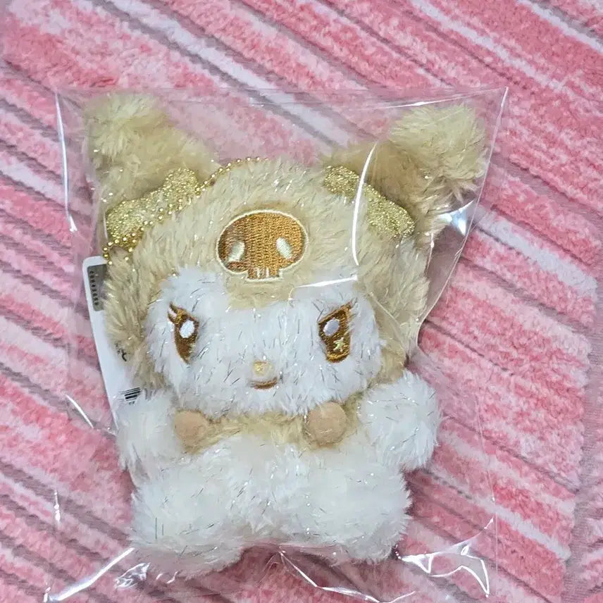 [BUNJANG] Kuromi Doll Keychain Gold / 쿠로미 인형 키링 골드