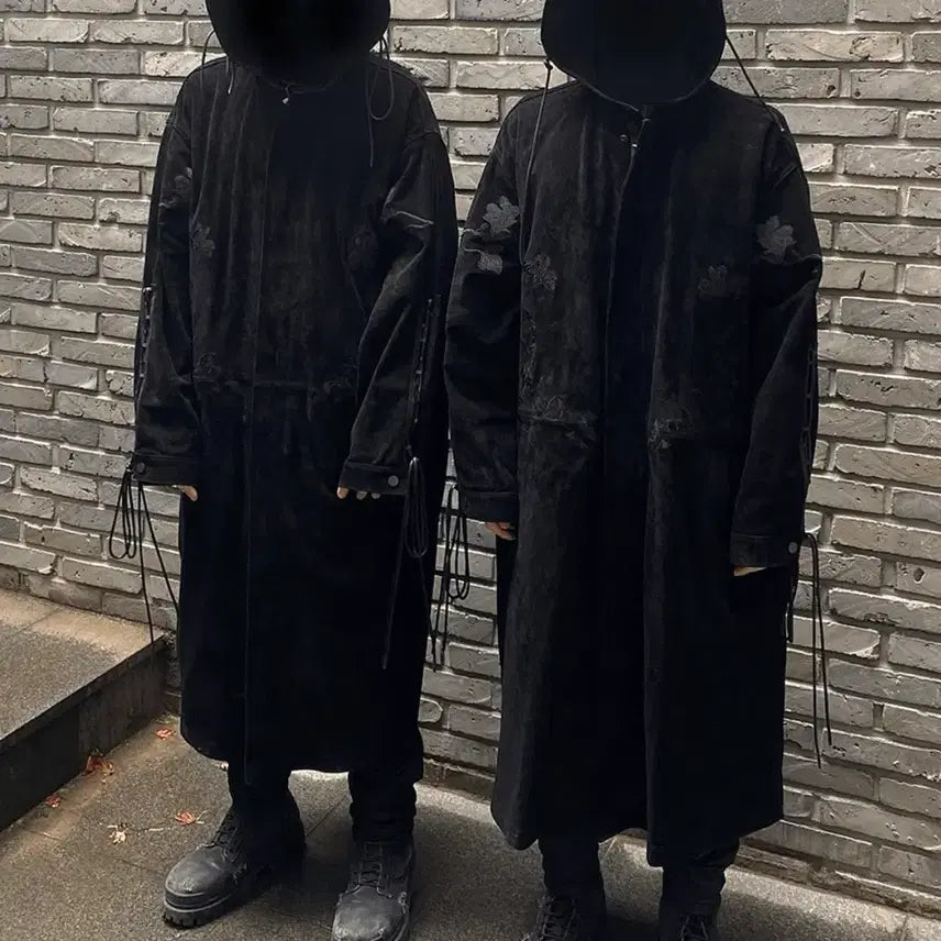 [SOLD OUT] 언더마이카 스웨이드 모즈 코트