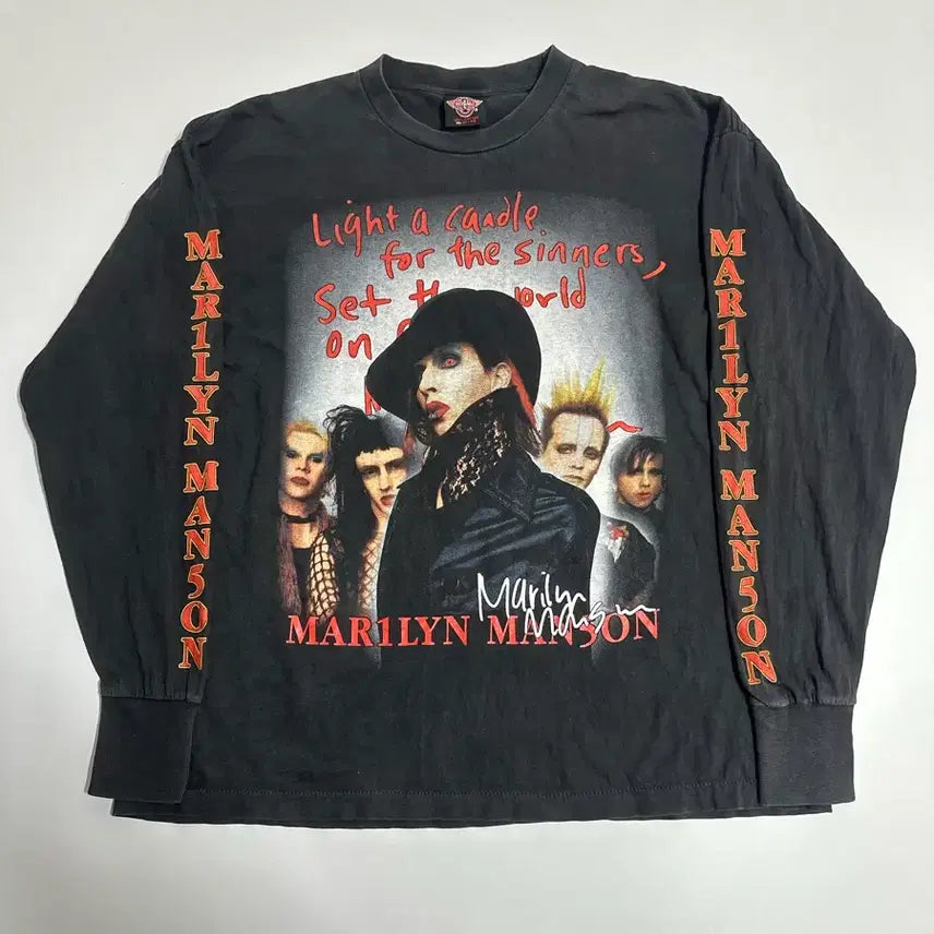 [SOLD OUT] 90s 마릴린맨슨 롱 슬리브