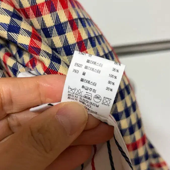 [BUNJANG] EENK Check Crop Jacket / 잉크(EENK) 자켓