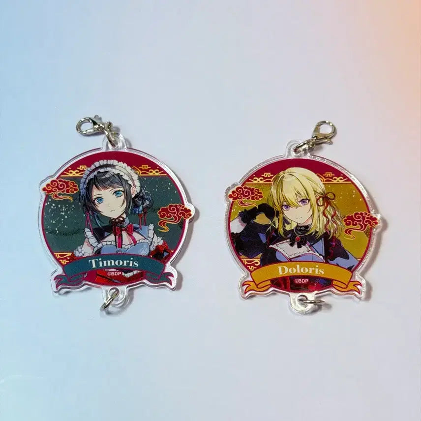 [BUNJANG] BanG Dream Ave Mujica Umi Uika Keyring / 뱅드림 아베무지카 선미투량 줄줄히 키링 우미리 우이카