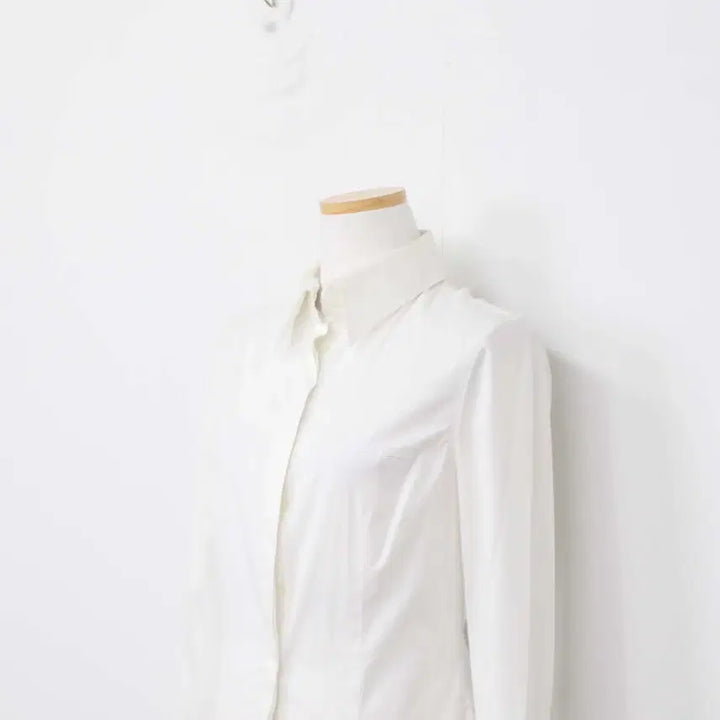 [SOLD OUT] [정품] 아르마니 진 여성 블라우스 셔츠 화이트 38 정인샵