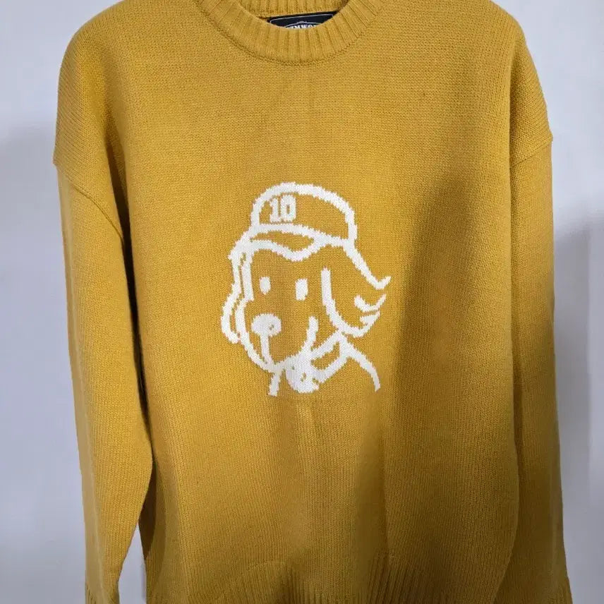 [BUNJANG] Prizmworks Dog Character Knit Sweater / 프리즘웍스 니티